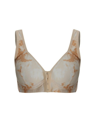 styled back camouflage front open bra