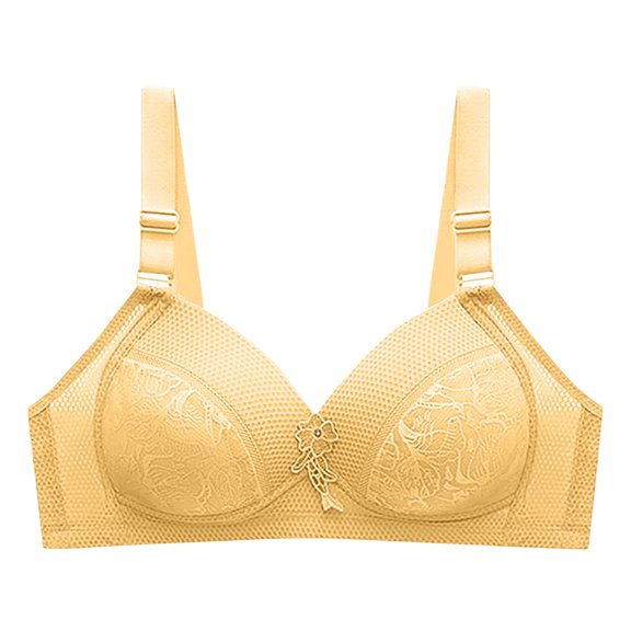 VerPetridure Bras for Women Push Up Woman's Solid Color Comfortable Hollow Out Perspective Bra Underwear No Rims