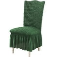 thumbnail image 1 of VerPetridure Bubble plaid Stretch Dining Chair Covers Slipcovers Thick With Chair Cover Skirt, 1 of 1
