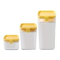 thumbnail image 1 of VerPetridure Buckle Transparent Multigrain Sealed Plastic Moisture-Proof Square Can, 1 of 6