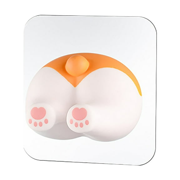 VerPetridure Butt Hook Animal Clip Leg Socket Holder Cartoon Hook White Butt Hook Animal Clip Leg Socket Holder Cartoon Hook