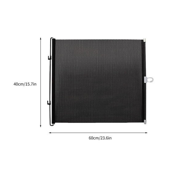 VerPetridure Car Roller Sunshade Universal Retractable Car Window Shade With Suction Cups Car Side Window Sun Shade To Protect