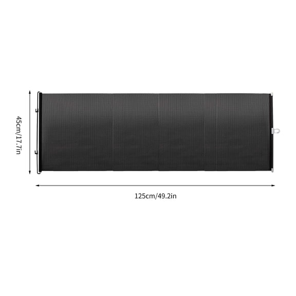 VerPetridure Car Roller Sunshade Universal Retractable Car Window Shade With Suction Cups Car Side Window Sun Shade To Protect