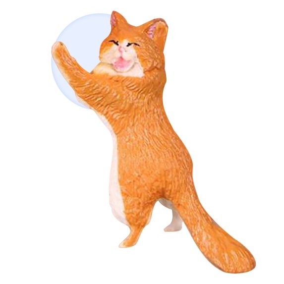 VerPetridure Children's Adult Toy Cat Mobile Phone Holder Cute Cat Gift Portable Creative