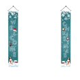 thumbnail image 1 of VerPetridure Christmas Curtain Decoration Door Hanging Painting Hanging Flag Decoration, 1 of 3