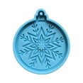 thumbnail image 1 of VerPetridure Christmas Ornaments Round Shape Pendant Molds For Epoxy Resin DIY Crafts Jewelry Keychain Making, 1 of 1