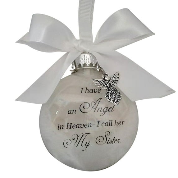 VerPetridure Christmas Tree Pendant Sister 1Pc Christmas Ornament Lovely Tree Gift Ornament Christmas Tree Hanging Party Decor