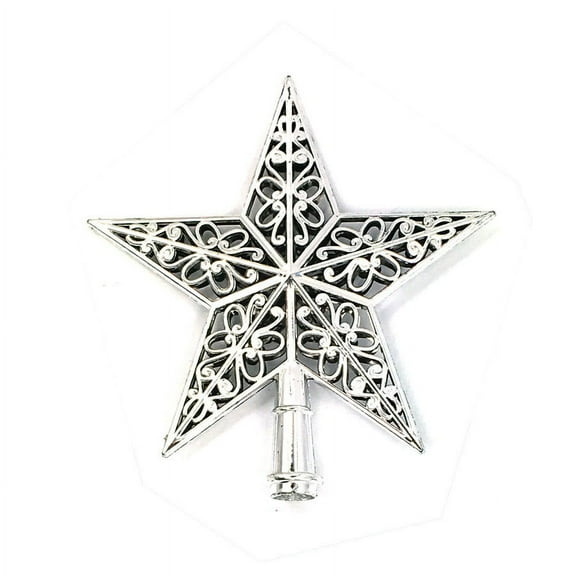 VerPetridure Christmas Tree Top Sparkle Stars Hang Xmas Decoration Ornament Treetop Topper
