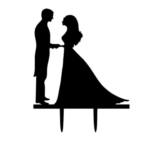 VerPetridure Acrylic cake birthday party wedding decoration cake insert card