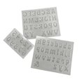 thumbnail image 1 of VerPetridure Clearly Molds Silicone Molds for Resin Small Reverse Letters & Numbers Set Uppercase & Lowercase Epoxy Resin Casting, 1 of 2