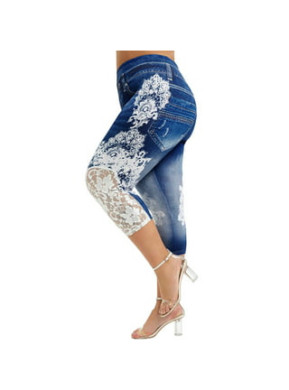 zcgoxvn Women's Capri Leggings Ealstic Waist Yoga Pants Hide Belly