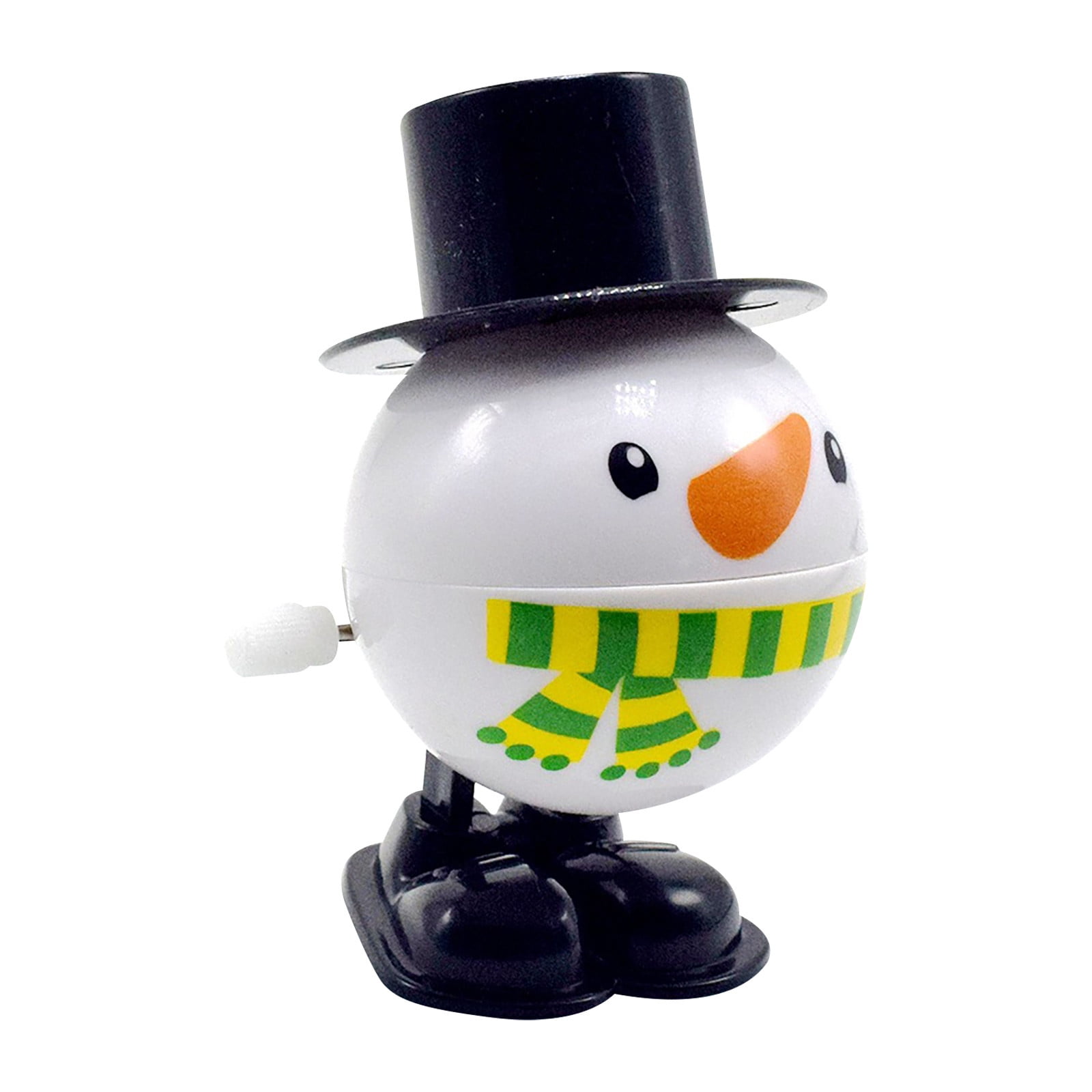 VerPetridure Clockwork Toy Top Hat Snowman Christmas Wind Up