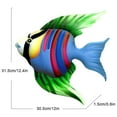 thumbnail image 1 of VerPetridure Colorful Metal Fish Metal Art Wall Hanging Ornament Living Room Bedroom Home Decor Fish Metal Art Wall Decoration Living Room Bedroom Home Decoration, 1 of 2