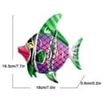 thumbnail image 1 of VerPetridure Colorful Metal Fish Metal Art Wall Hanging Ornament Living Room Bedroom Home Decor Fish Metal Art Wall Decoration Living Room Bedroom Home Decoration, 1 of 2