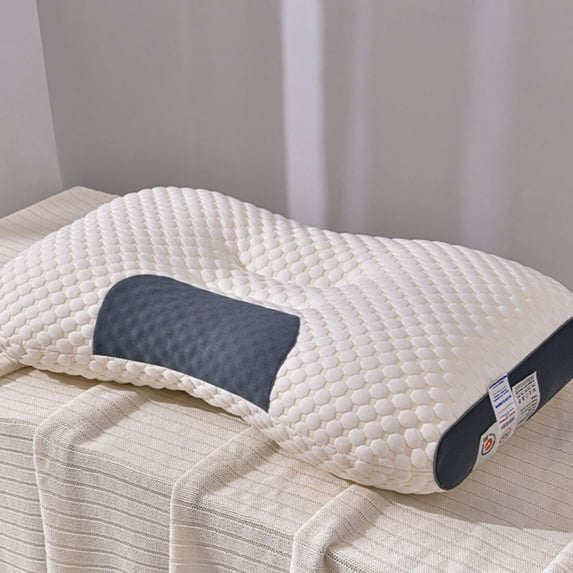 VerPetridure Core Cervical Orthopedic Support Pillow,Extra Soft Standard Full Size Neck Pillows for Back Sleeping,Massage,etc
