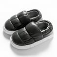 thumbnail image 1 of VerPetridure Cotton Slippers Winter Household Plush Warm Home Household Waterproof Non-slip Cotton Slippers, 1 of 3