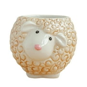 VerPetridure Creative Animal Flower Pot Succulent Thumb Ceramic Small Flower Pot Style Six Owl Pot Ceramic Succulent Plant Pot Cactus Potted Planting Bonsai Pots Set