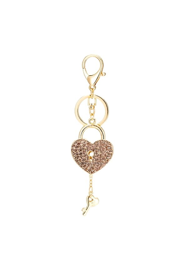 Creative New Love Shape Keychain Pendant Exquisite Heart-Shaped Lock Key Creative New Love Shape Keychain Pendant Exquisite Heart-Shaped Lock Key
