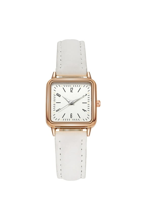 Cross-Border Temperament Luminous Ladies Square Watch Luminous Ladies Square Watch