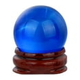 thumbnail image 1 of VerPetridure Dark Blue Crystal Ball Personality Ornament Crystal Ball Lucky Decorative Transfer Ball 30Mm HOT!30mm Natural Quartz Magic Crystal Ball Healing Ball Sphere And Stand, 1 of 3