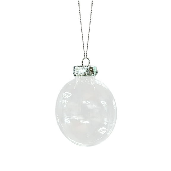 VerPetridure Decoration Transparent Christmas DIYT Ball Festival Pendant Gift Hollow Ball