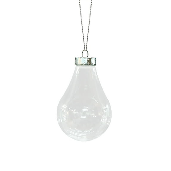 VerPetridure Decoration Transparent Christmas DIYT Ball Festival Pendant Gift Hollow Ball