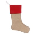 thumbnail image 1 of VerPetridure Diy Simple Imitation Linen Composite Christmas Socks C1 Christmas Decorations Stockings 17 Inches Xmas Fireplace Hanging Stockings Gifts, 1 of 9