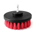 thumbnail image 1 of VerPetridure Electric Drill Brush B Red 4 inches Electric Drill Brush Grout Power Scrubber Cleaning Brush Cleaner Tool, 1 of 3