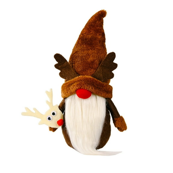 VerPetridure Elk Christmas Dwarf Figure Christmas Gnomes Plush Decor Rudolph Faceless Doll Goblin Plush Toy