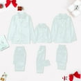 thumbnail image 1 of VerPetridure Family Pajamas Matching Sets Long Sleeve Button Down Sleepwear Nightwear Parent-Child Soft Pjs Lounge Sets with Pockets S-XXL, 1 of 6