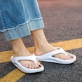 thumbnail image 1 of VerPetridure Flip Flop Sandals Slides Thong Sandals Cushiony Beach Flip Flops Comfy Bath Spa Walking Sandals For Women Men, 1 of 5