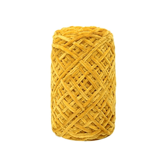 VerPetridure Gold Velvet Yarn 20 Gold Velvet Yarn Roving Scarf Knit Wool Yarn Thickness Warm Hat Household H