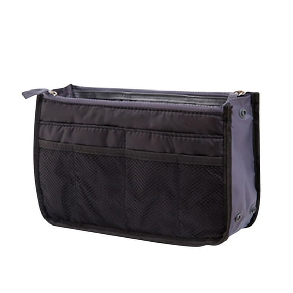 VerPetridure Handbag organizer Travel Slip Pocket Large Lined organizer organizer organizer G Black Handbag Organiser Travel Insert Purse Large Liner Organizer Tidy Bag