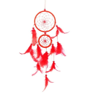 VerPetridure Handmade Lace Dream Catcher Feather Bead Hanging Decoration Ornament Gift
