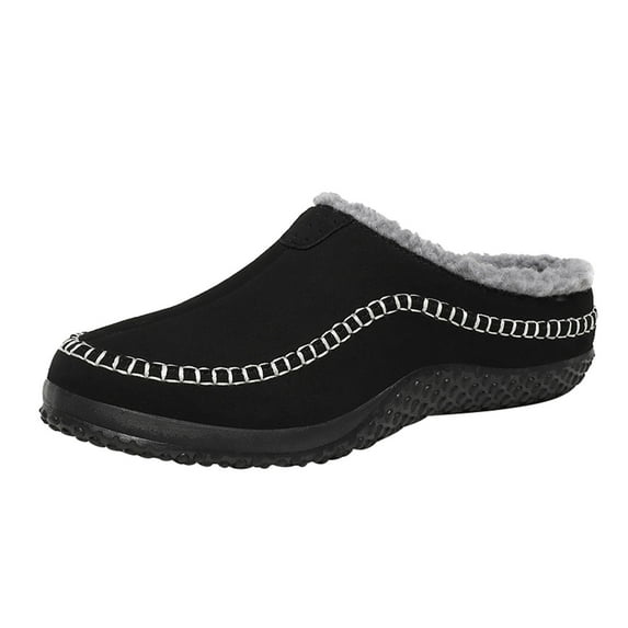 VerPetridure House Slippers for Women Men Fuzzy Slippers Fluffy Bedroom House Shoes Memory Foam Suede Cozy Plush Breathable Anti-Slip Indoor & Outdoor Winter