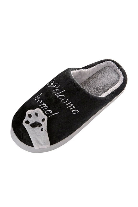 House Slippers for Women Fuzzy Slippers Winter Home Slippers Non-slip Warm Indoors Bedroom Floor Shoes