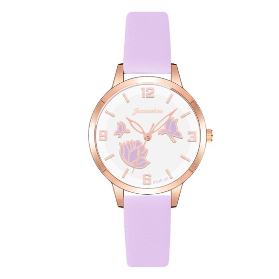 VerPetridure Juxiaosho Women Watch Clock Stainless Steel Casual Dress Wrist Crystal