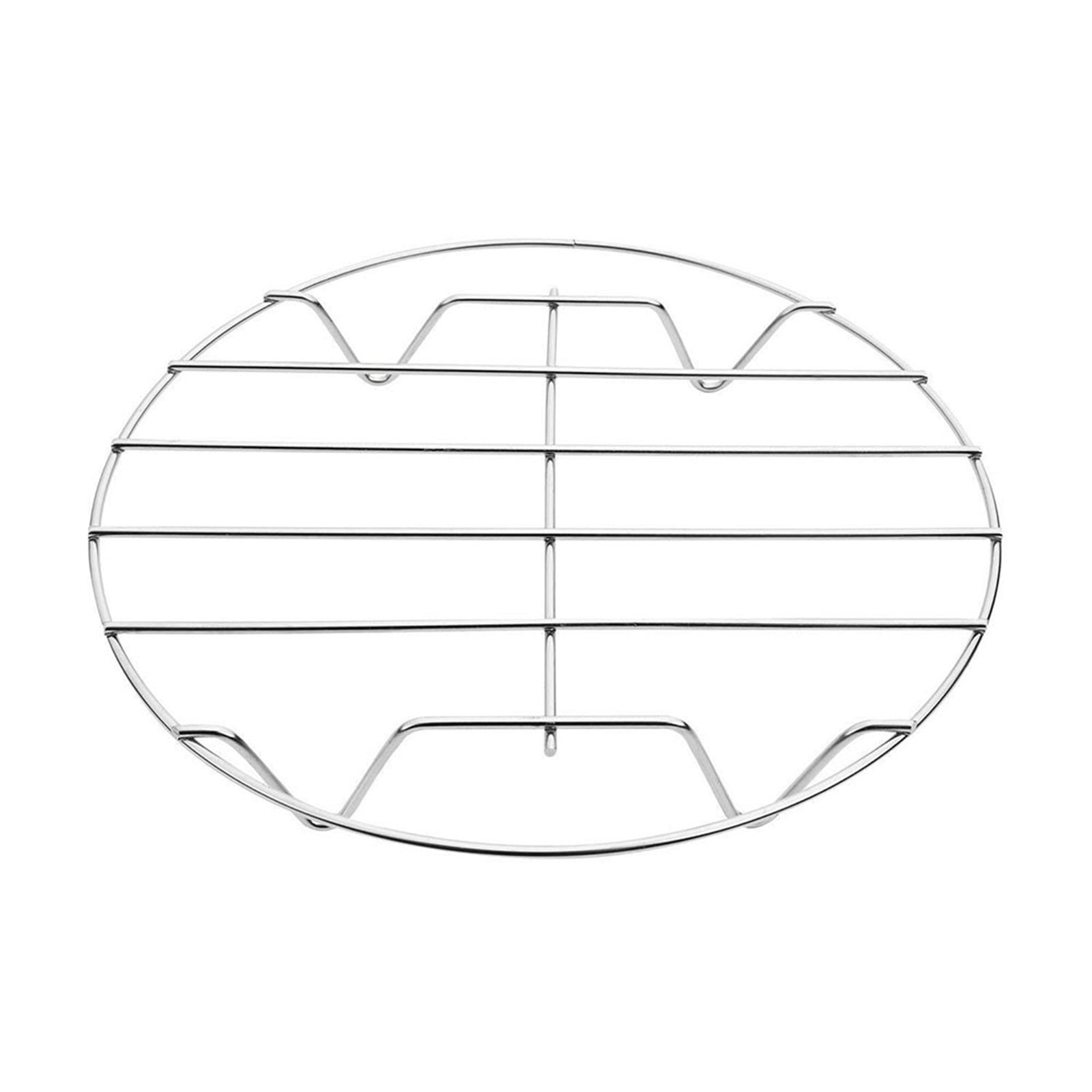 VerPetridure Kitchen High Foot Stainless Steel Steaming Rack Four ...