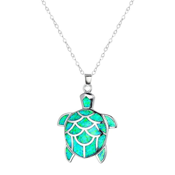 VerPetridure Ladies Cute Little Turtle Necklace Pendant Necklace Gift Jewelry Ladies Fashion Cute Little Turtle Necklace Pendant Necklace Gift Jewelry