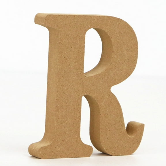 VerPetridure Log Wooden Alphabet Ornament Wood Wooden Letters Log Alphabet Wedding Birthday Party Home Decorations