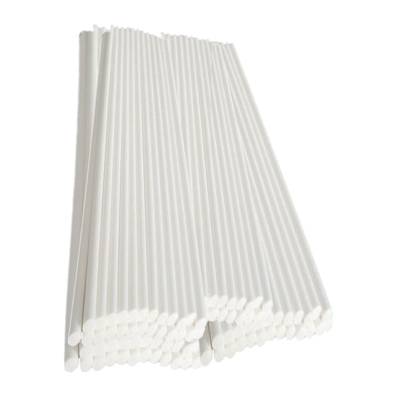 VerPetridure Lollipop Stick Solid Paper Stick Food Grade Cake Stick Chocolate Stick 100PCS Clearance