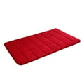 thumbnail image 1 of VerPetridure Memory Foam Mat Absorbent Slip-resistant Pad Bathroom Shower Bath Mats Red, 1 of 2