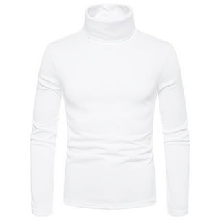 White Turtleneck Mens Fashion