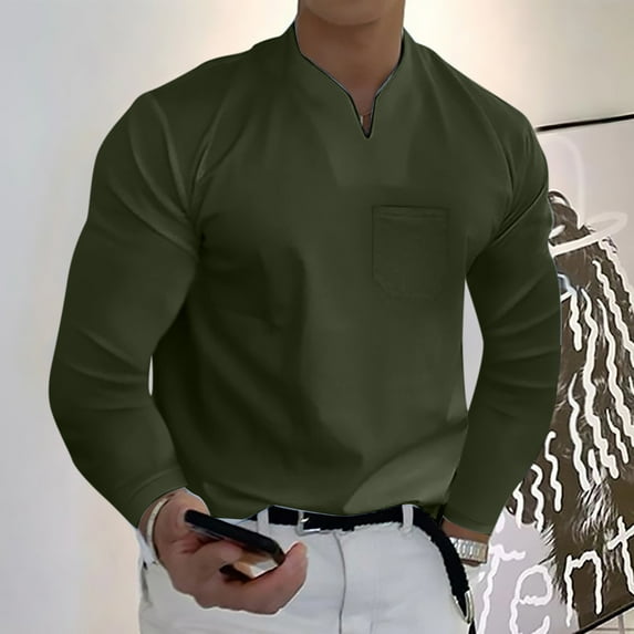 VerPetridure Men's Pullover Sweatshirts Long Sleeve V Neck T Shirts Lightweight Casual Loose Crewneck Sweatshirts for Men Outdoor Running Lounging Casual Workout T Shirts