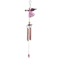 thumbnail image 1 of VerPetridure Metal Angel Painted Wind Chime Ornament (Wind Chime Tube) Pink Retro Metal Bell Angel Wind Chime Ornaments Creative Balcony Courtyard, 1 of 1