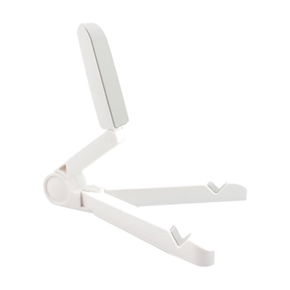 VerPetridure Multi-Angle Adjustable - Foldable Tablet Stand White Multi-angle adjustable Foldable Tablet Holder Folding Universal Stand
