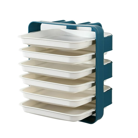 VerPetridure Multi-Layer Drawer-Type Dishes Wall-mounted Side Dishes,Tableware Storage Tray