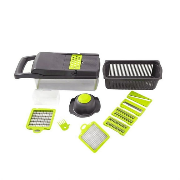 VerPetridure Multifunctional Shredding and Dicing Artifact Multifunctional Shredding and Dicing Artifactfullstar Vegetable Chopper Food Chopper Dicer with 7 Blades