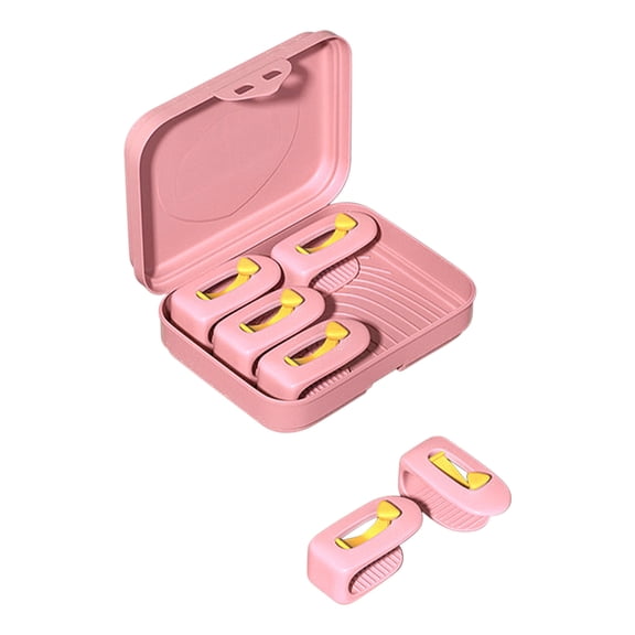 VerPetridure Needleless Quilt Holder Pink Needle-free Quilt Holder Quilt Cover Non-marking Anti-running Clip Bed Sheet Fixing