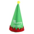 thumbnail image 1 of VerPetridure New Christmas Hat Christmas Gift Christmas Green Red Plaid Christmas Hat Thick Snowflake Hat Christmas Decoration Hat, 1 of 1